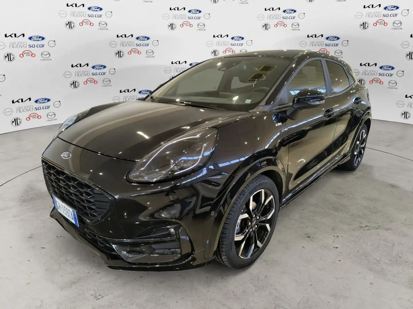 Ford Puma Puma 1.0 EcoBoost Hybrid 125 CV S&S ST-Line X Zwart - 1