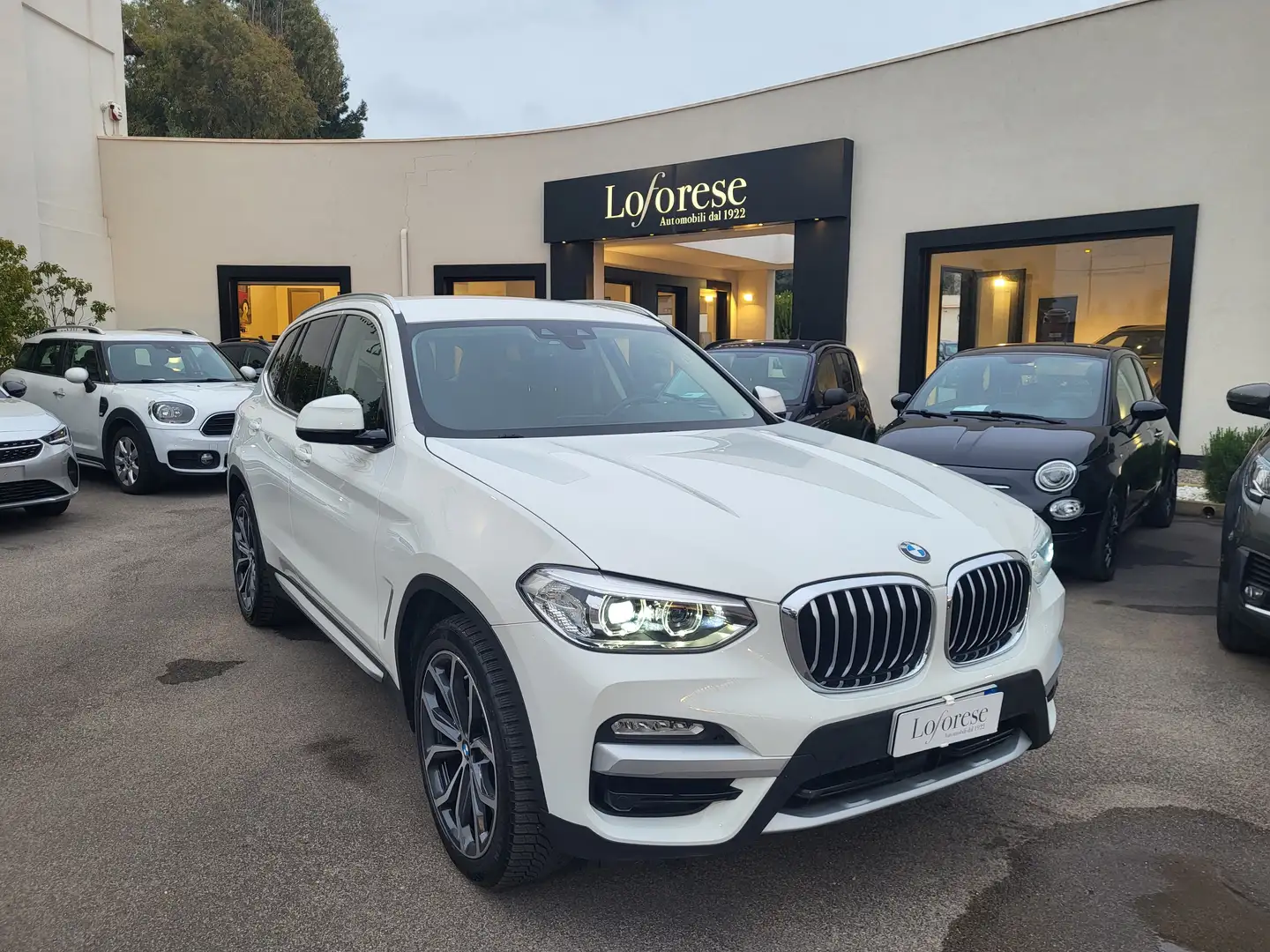 BMW X3 X3 xdrive20d xLine 190cv auto my19 Bianco - 2