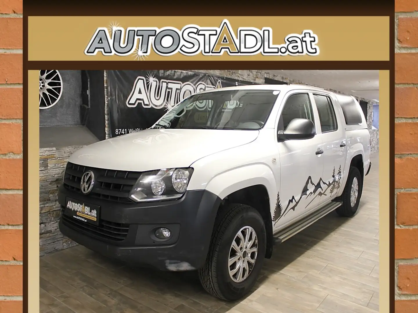 Volkswagen Amarok 2.0 TDI Doppelkabine Weiß - 1