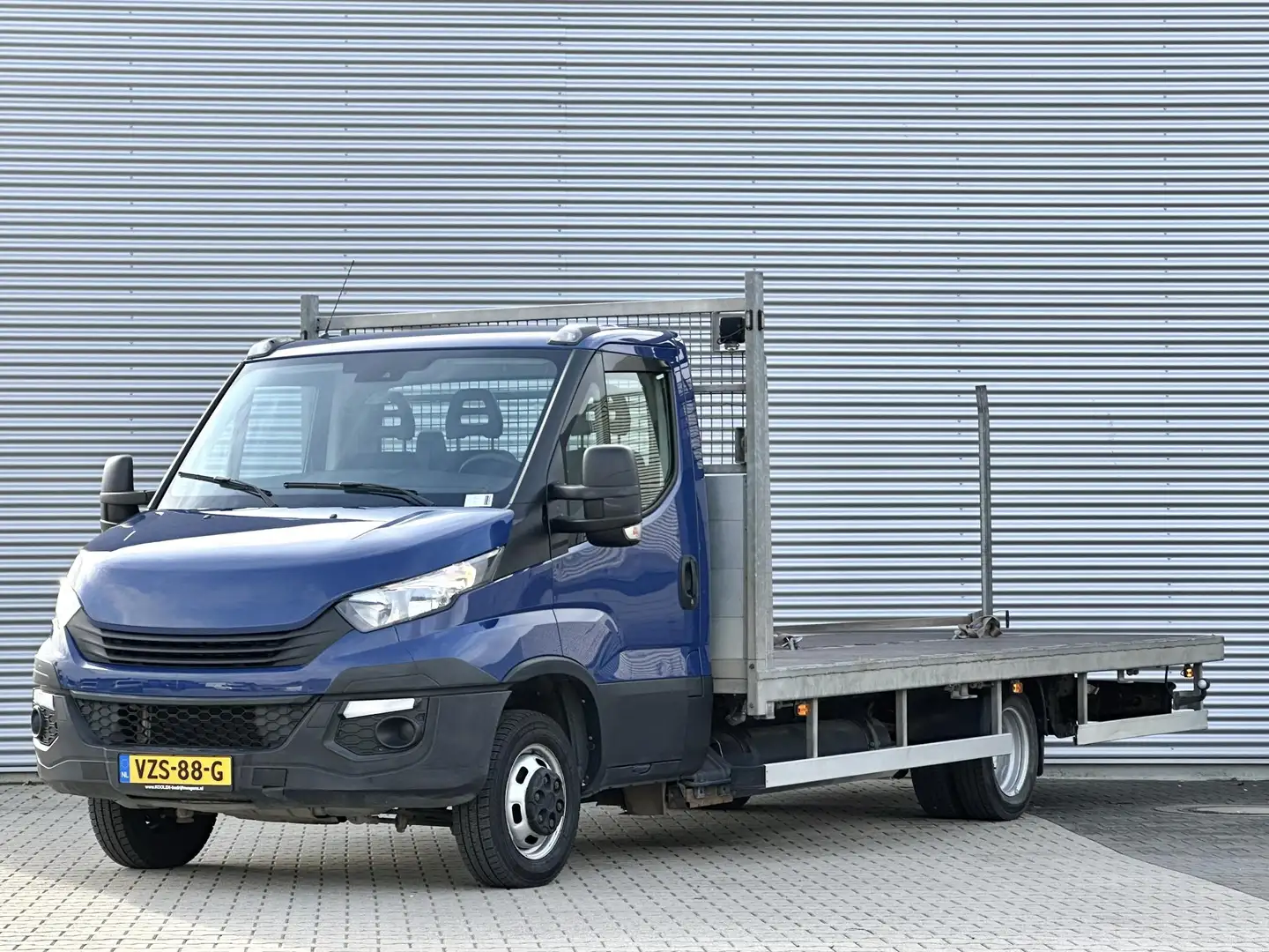 Iveco Daily 50C14N 3.0 CNG Aardgas openlaadbak Blauw - 1