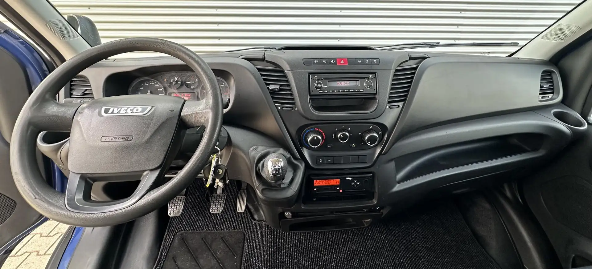 Iveco Daily 50C14N 3.0 CNG Aardgas openlaadbak Blauw - 2