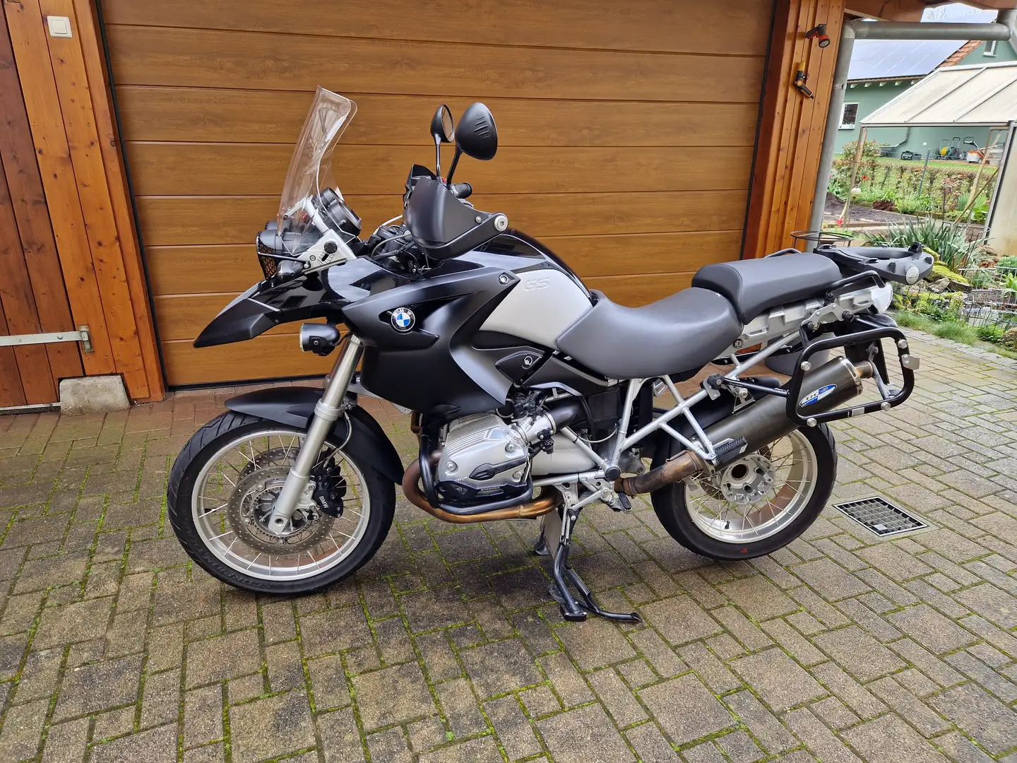 BMW R 1200 GS Speichenrad Silber - 1