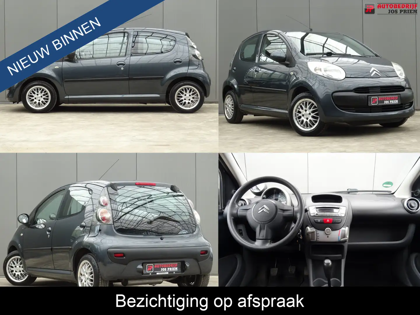 Citroen C1 1.0-12V Séduction * LM VELGEN * GOED ONDERHOUDEN ! Grijs - 1