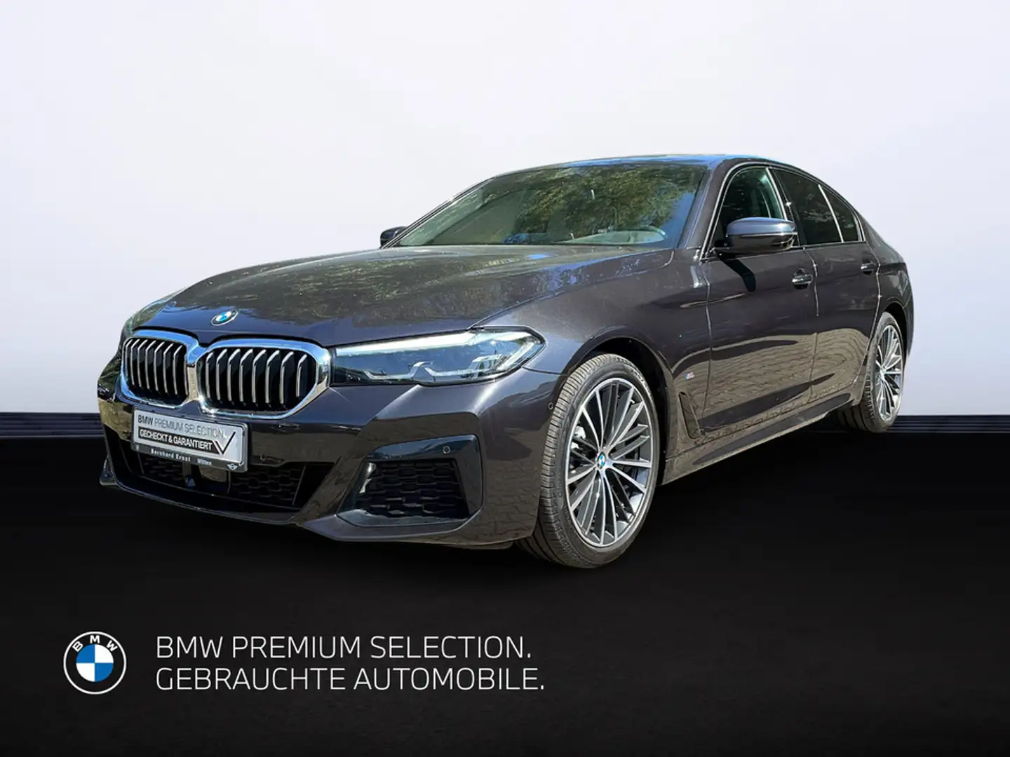 BMW 530 i M Sport Sitzbelüftung Hifi HuD Glasdach Acc Gris - 2