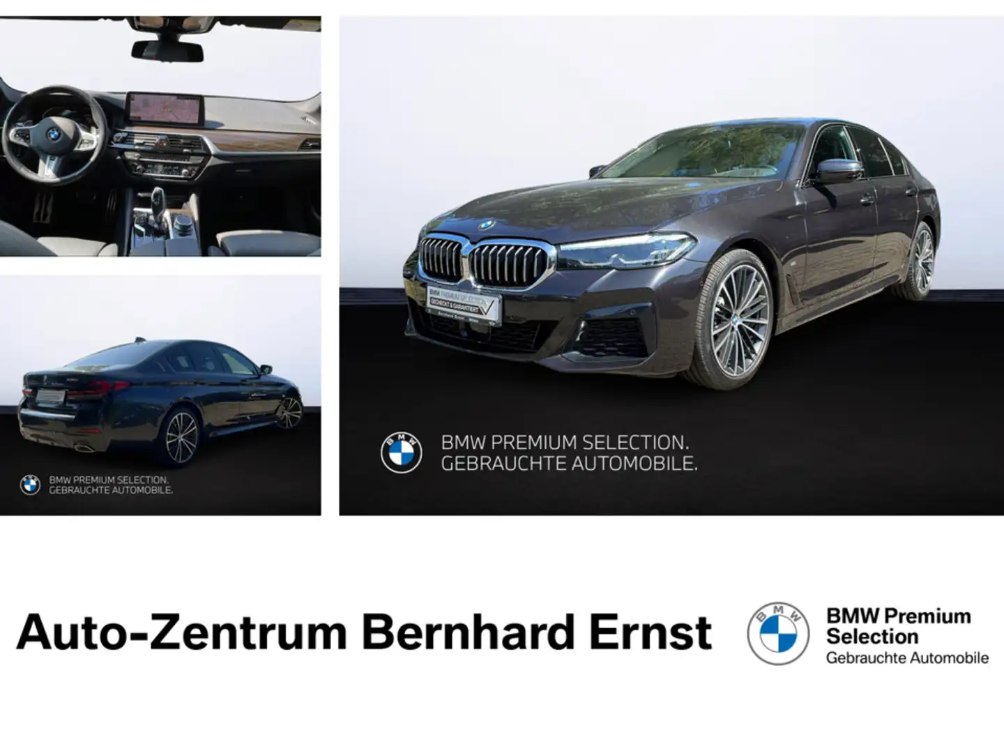 BMW 530 i M Sport Sitzbelüftung Hifi HuD Glasdach Acc Gris - 1