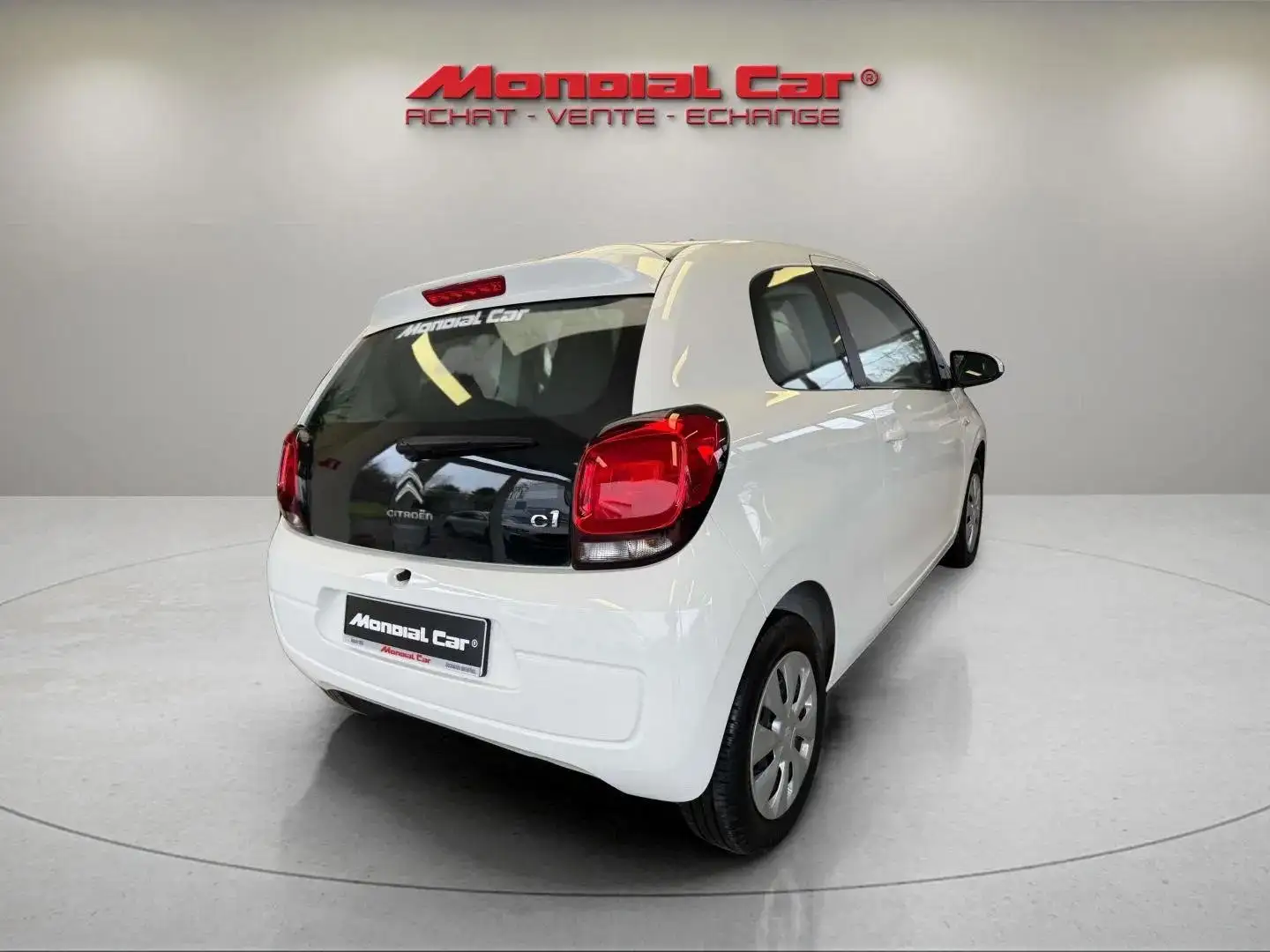 Citroen C1 1.0 VTi*8.600 Kms*Clim*Garantie*Prêt à immat Blanc - 2