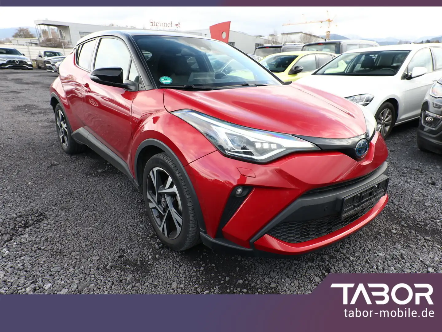 Toyota C-HR 2.0 Hybrid 184 CVT Premium Nav ParkAs PDC Rot - 2