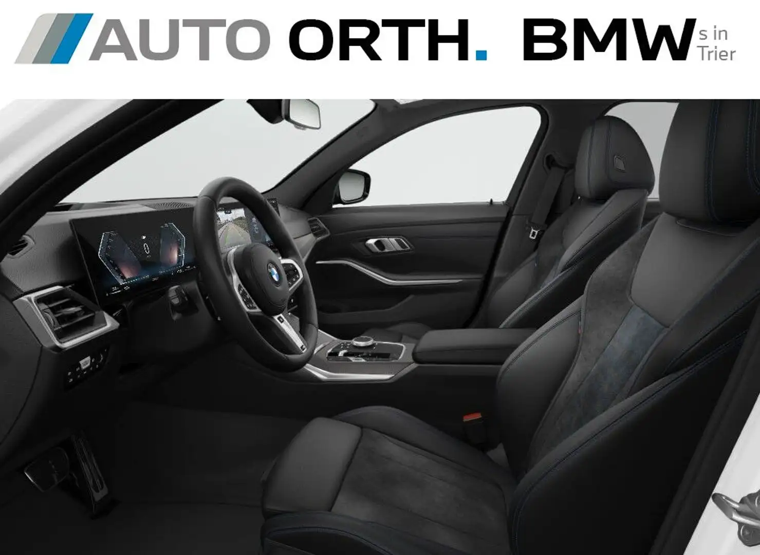 BMW 320 d AUT. *LCI* M-SPORT WIDESCREEN HUD ACC AHK Weiß - 2