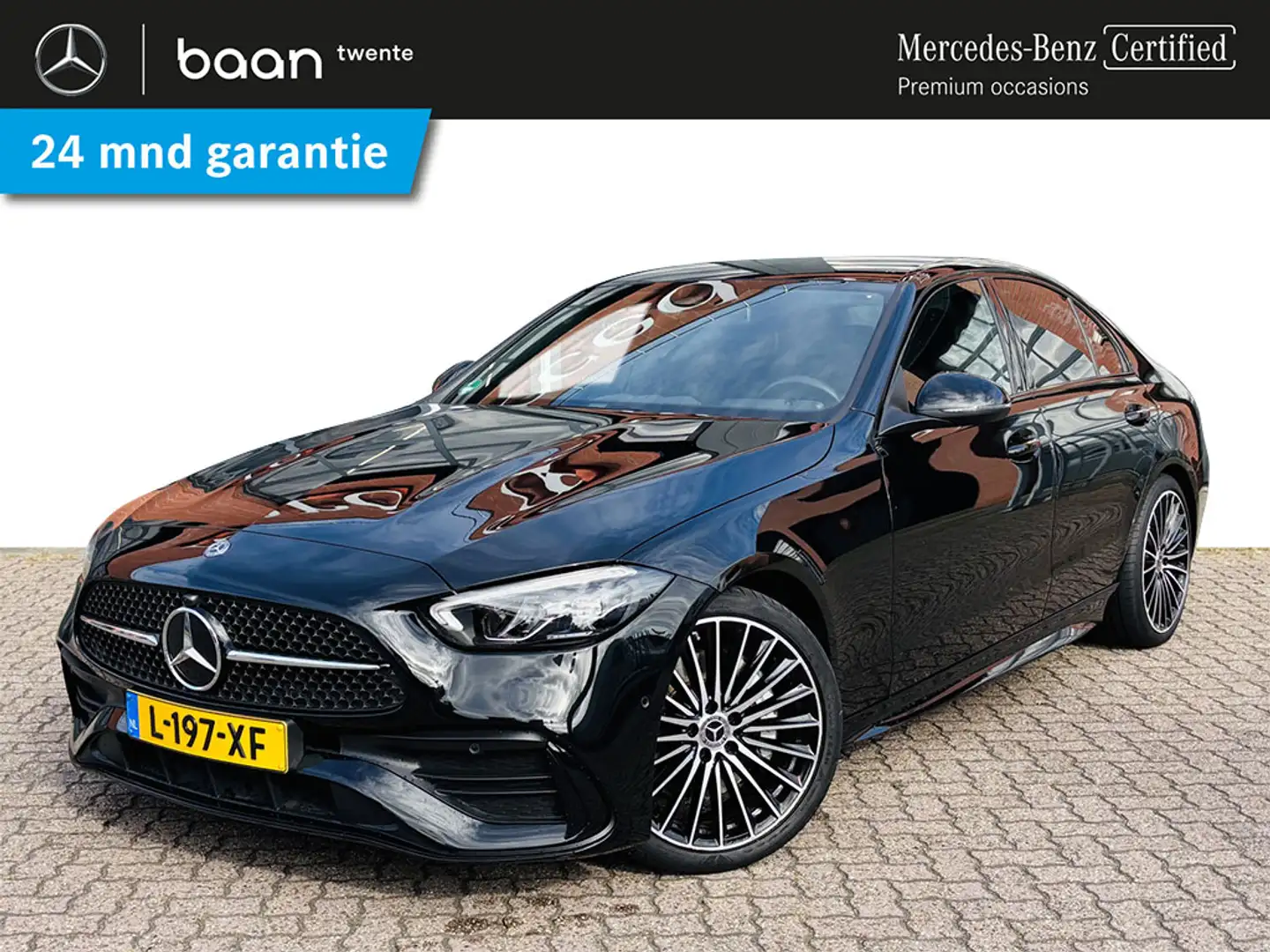 Mercedes-Benz C 180 C AMG Line l Nightpakket l Dodehoek detectie l Par Noir - 1