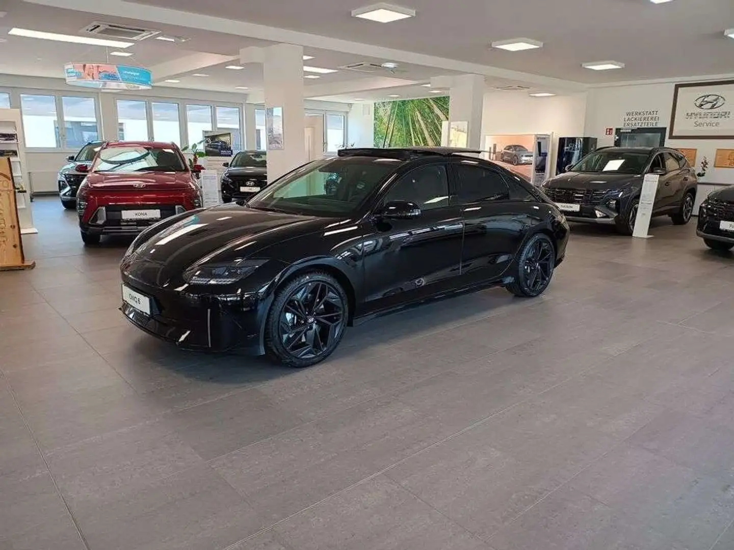 Hyundai IONIQ 6 Ioniq 6 77,4kWh 4WD Black Edition *AKTIONSPREIS* Schwarz - 2