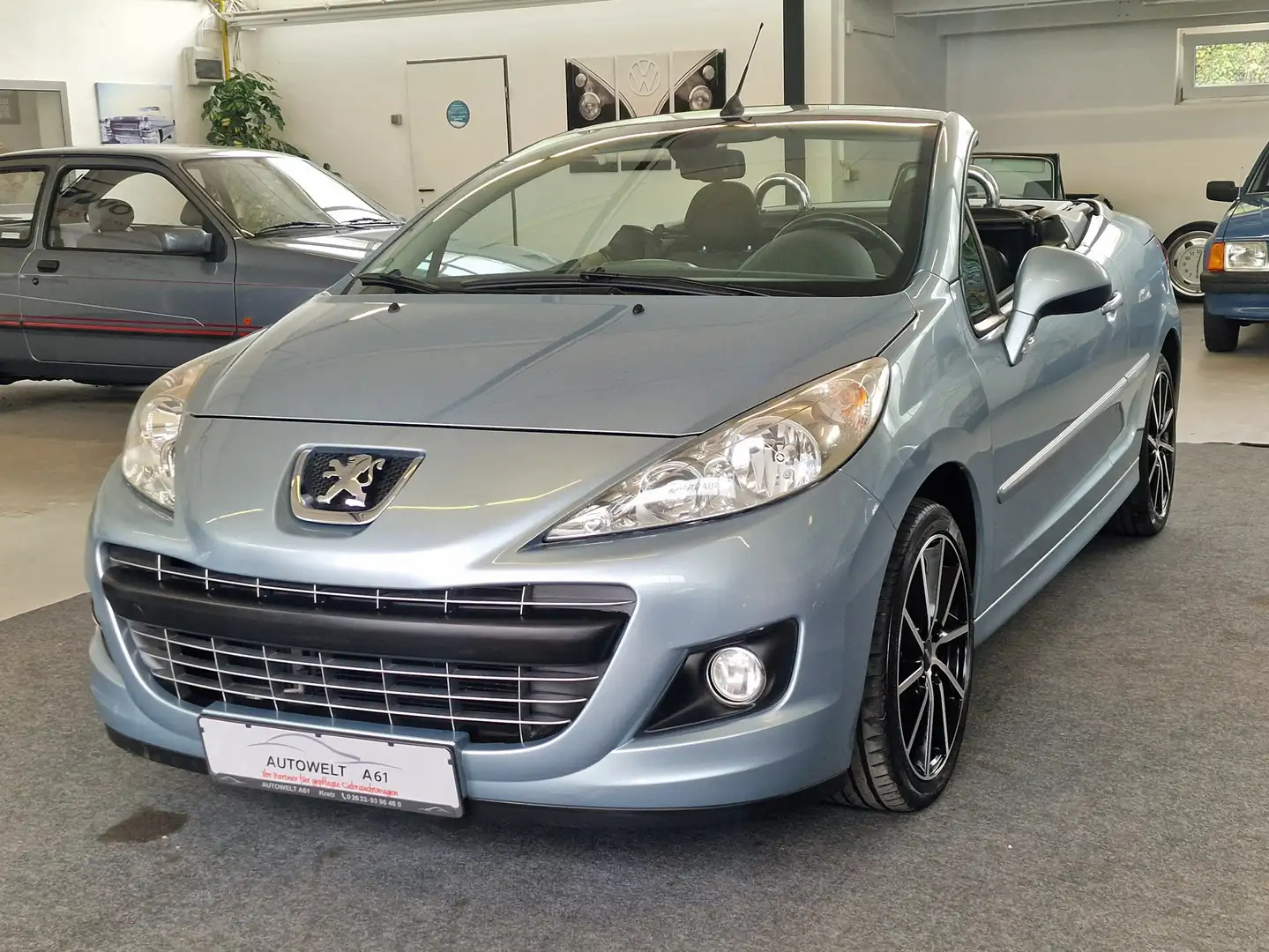 Peugeot 207 207 CC Premium Cabrio-Coupe Bleu - 1
