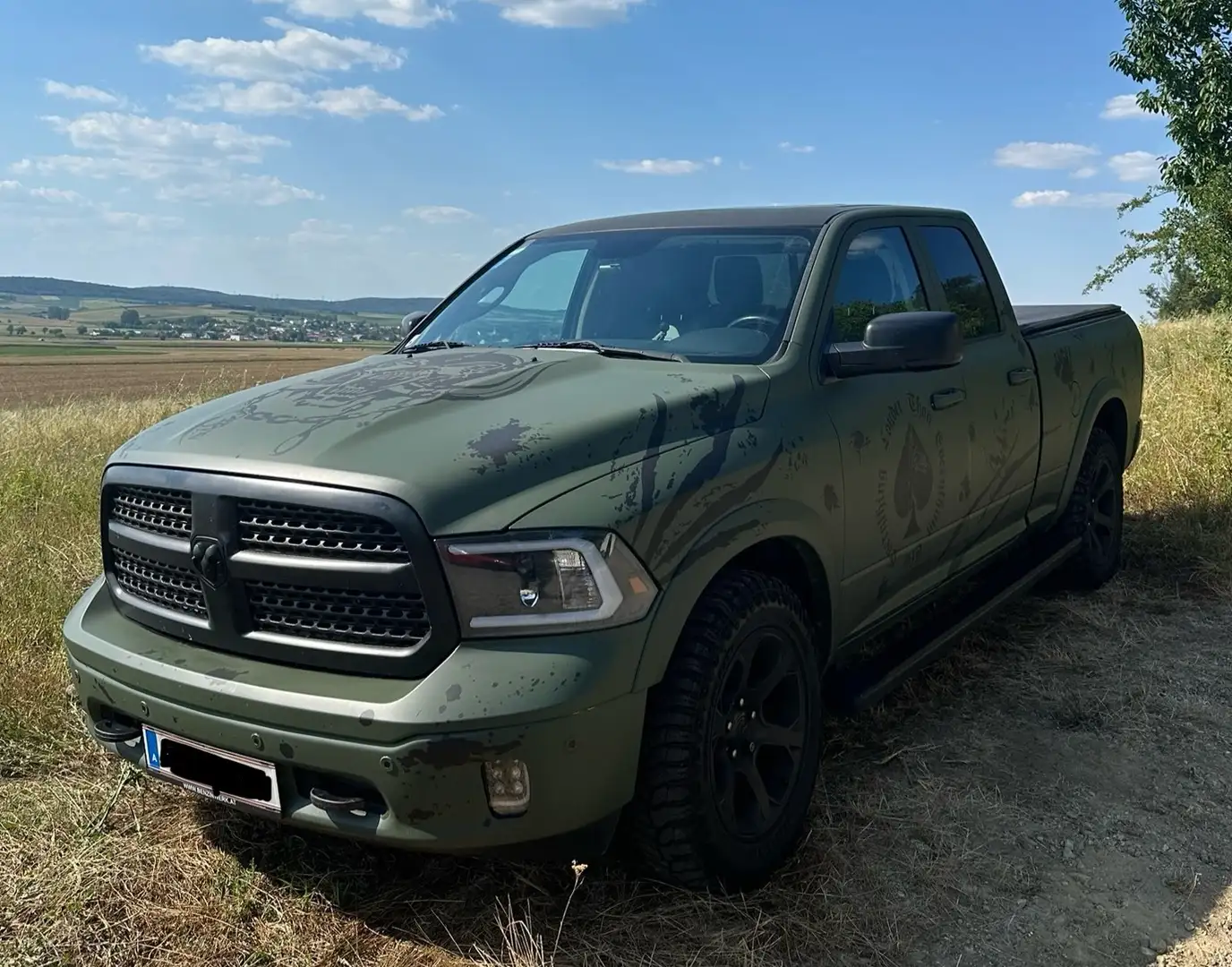 Dodge RAM Laramie, QuadCab, 5.7 Hemi, Aut., AWD Grün - 2