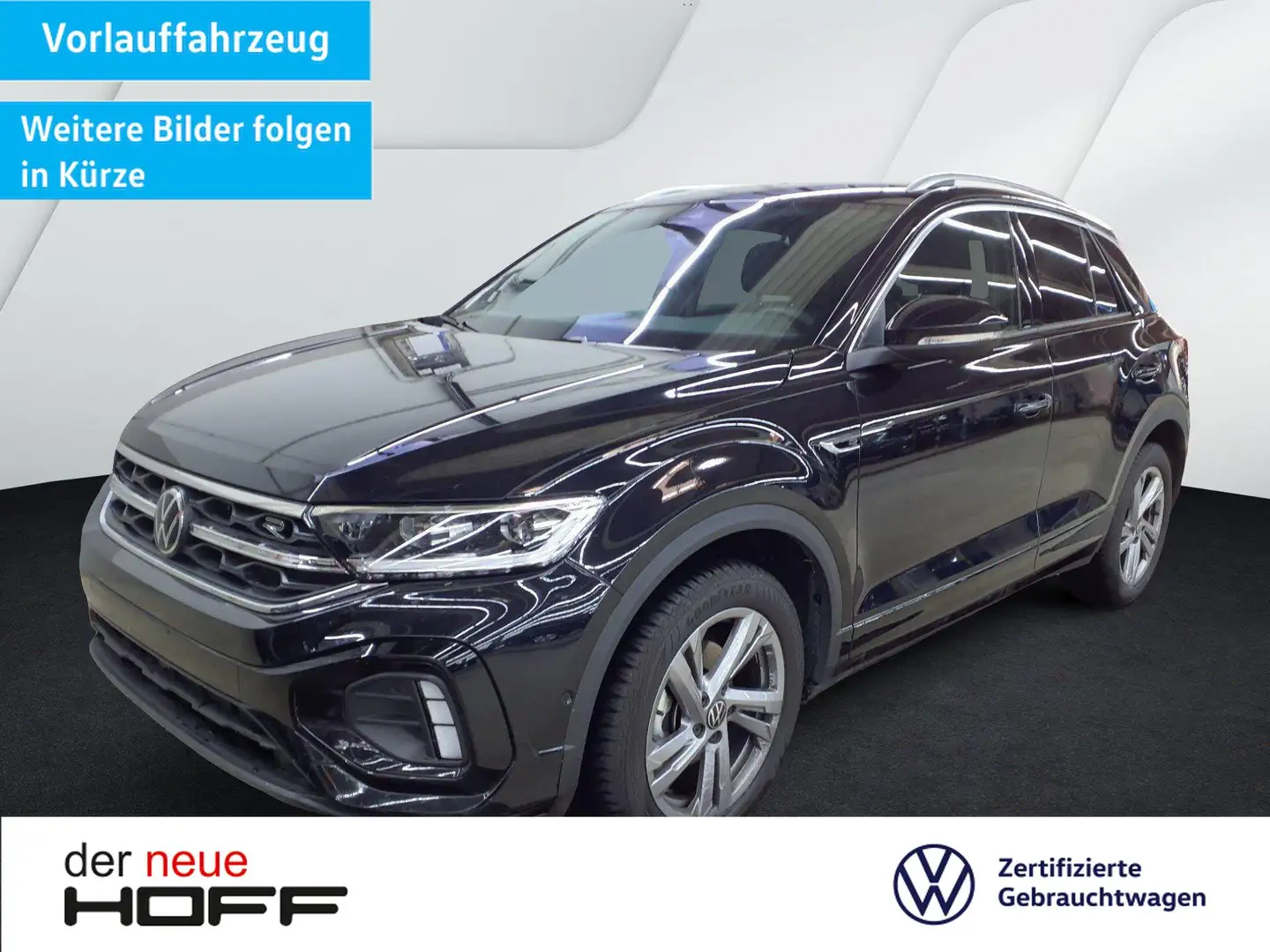 Volkswagen T-Roc 1.5 TSI DSG R-Line 2,49% AHK Kamera Navi Schwarz - 1