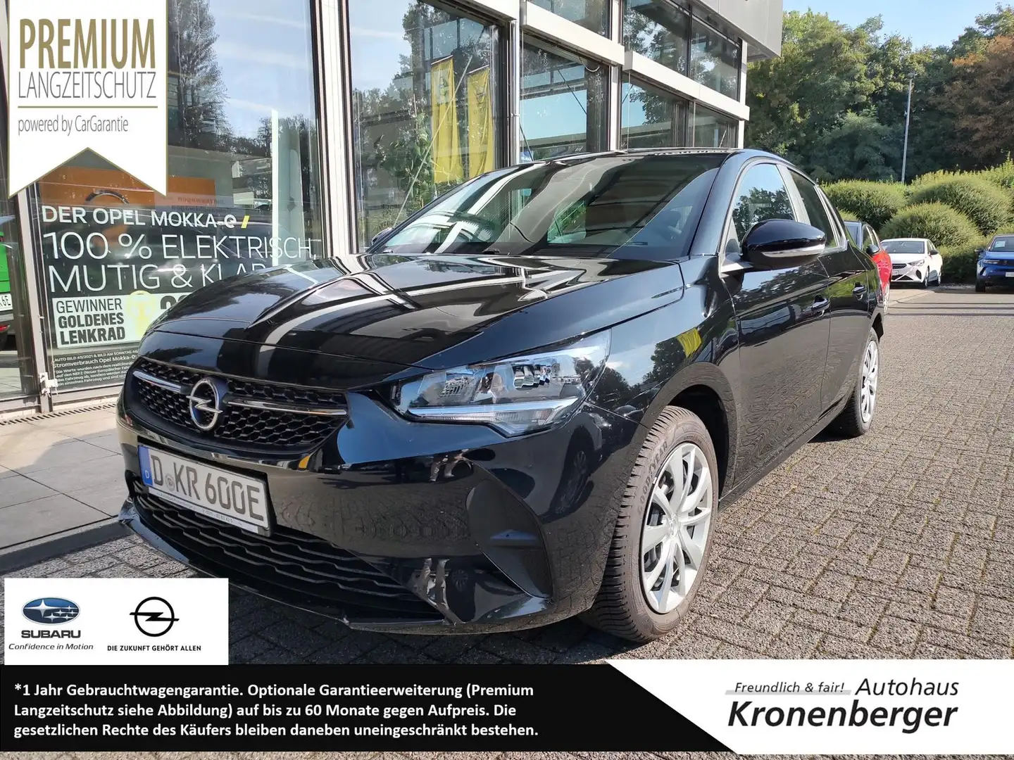 Opel Corsa-e Corsa F e Edition 11-KW OBC Rückfahrkamera Zwart - 1