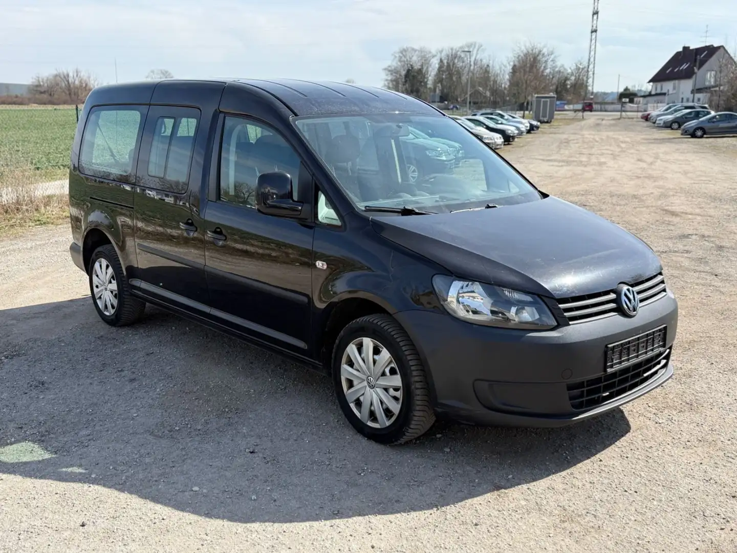 Volkswagen Caddy Maxi 2.0 TDI 140PS *7-Sitzer * AHK Nero - 1