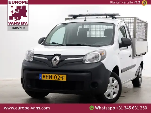 Renault Kangoo Z.E. Maxi 33kWh 100% Elektrisch Open Laadbak Koop Accu