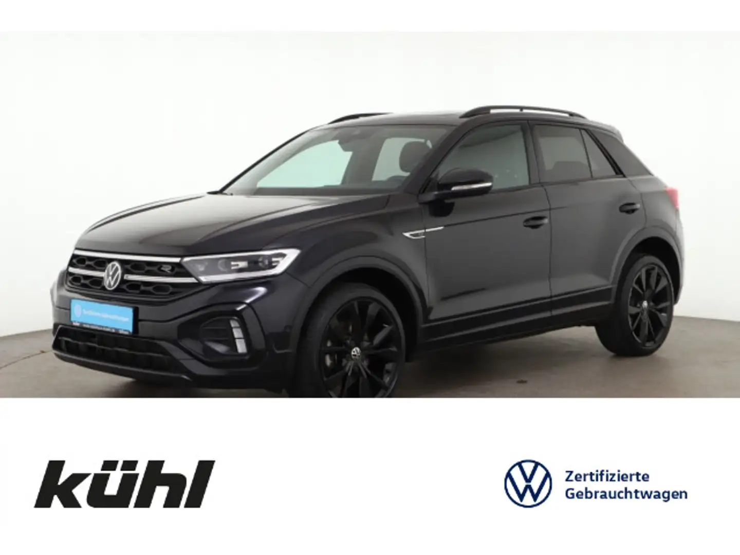 Volkswagen T-Roc 1.5 TSI DSG R-Line IQ.Light/ACC/Standhzg./ Schwarz - 1