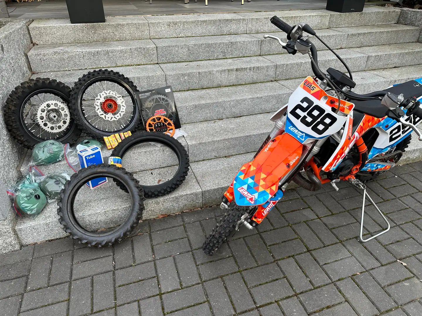 KTM 65 SX Cross Naranja - 1