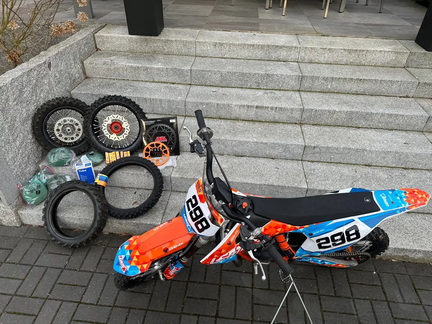 KTM 65 SX Cross Naranja - 2