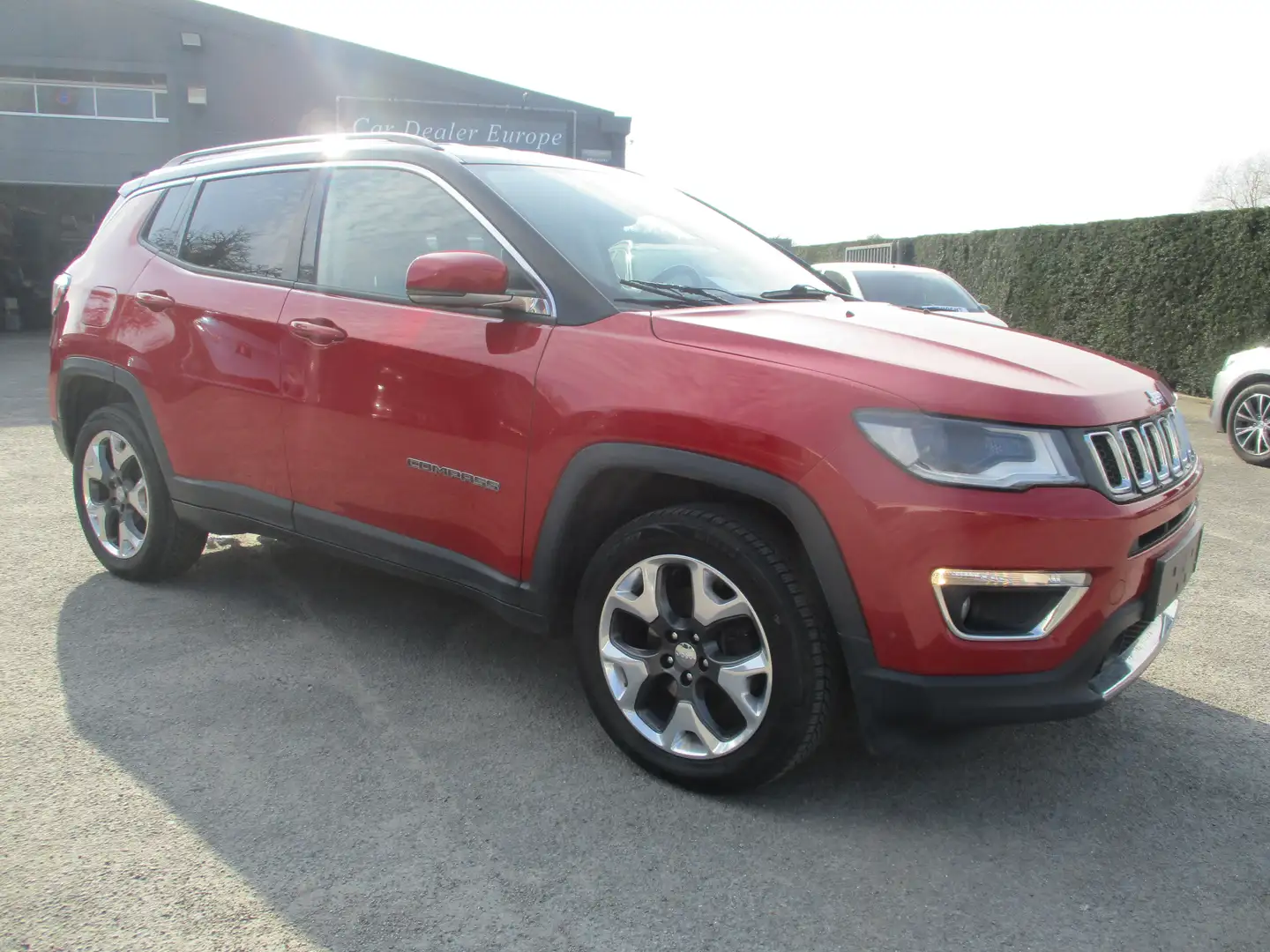 Jeep Compass 1.4 Turbo 4x4 Automaat/Navi/Camera/Leder/39.000km Rood - 2