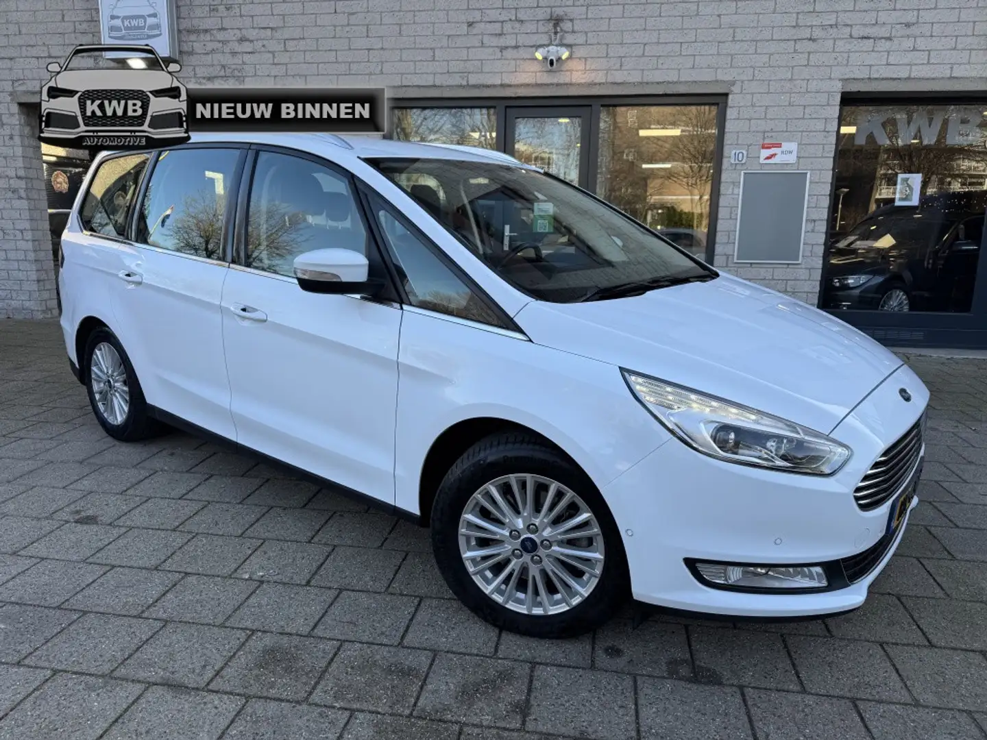 Ford Galaxy 1.5 Titanium 7Pers Sony Navi PDC NAP Blanc - 1