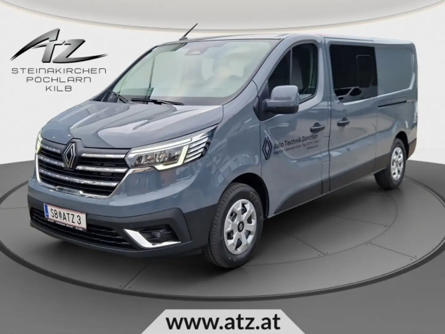 Renault Trafic Doppelkabine Kastenwagen L2H1 3,0t Blue dCi 170 Grau - 1
