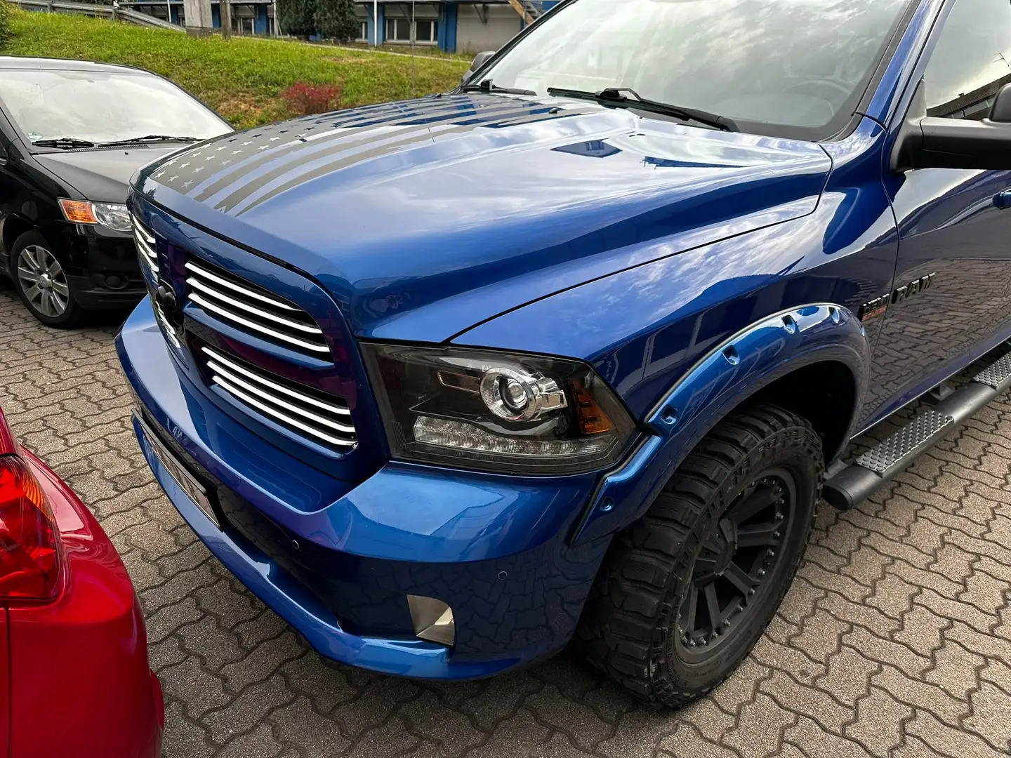 RAM 1500 nahezu VOLLAUSSTATTUNG (LKW Zulassung) Blau - 2