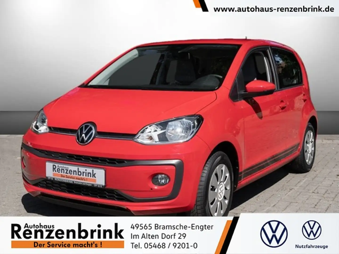 Volkswagen up! eco up! maps&more Komfort+Winter-Paket LED Ganz... Rot - 1