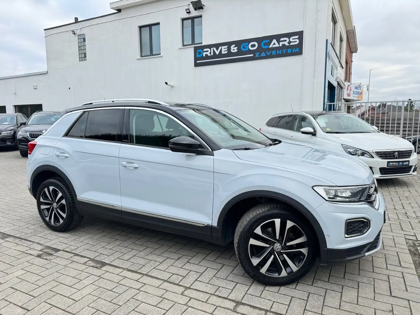 Volkswagen T-Roc 1.0 TSI OPF IQ.DRIVE ** 1 JAAR GARANTIE ** !! Blanc - 1