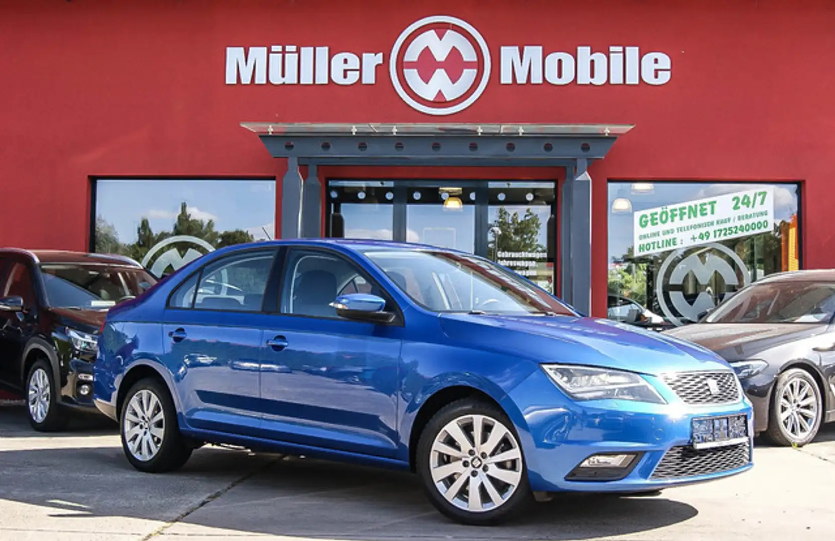 SEAT Toledo 1.6 TDI STYLE NAVIGATION LED-SCHEINWERFER Style Синій - 1