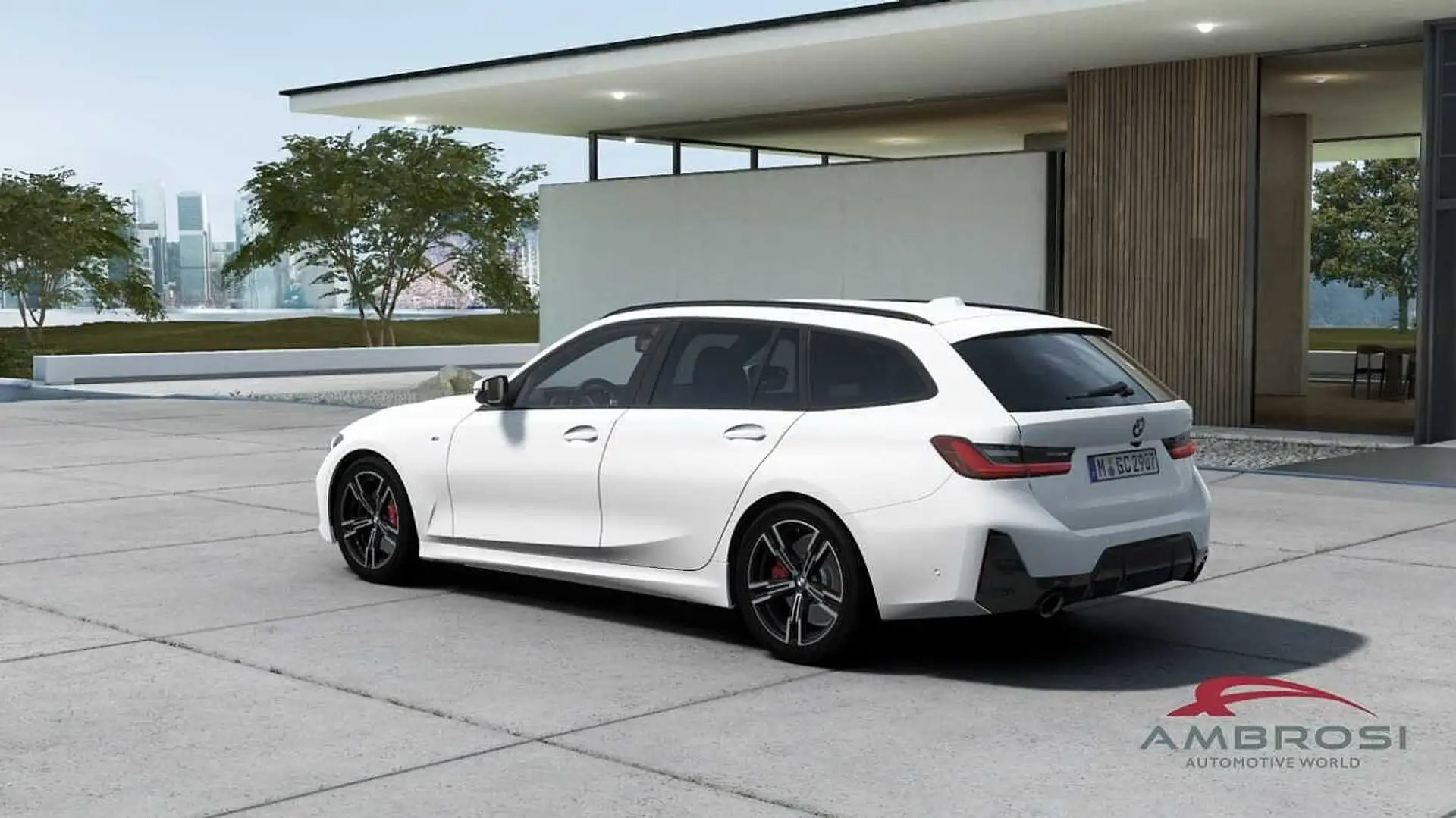 BMW 320 Touring 320d Touring Msport Pro Comfort Package Bianco - 2