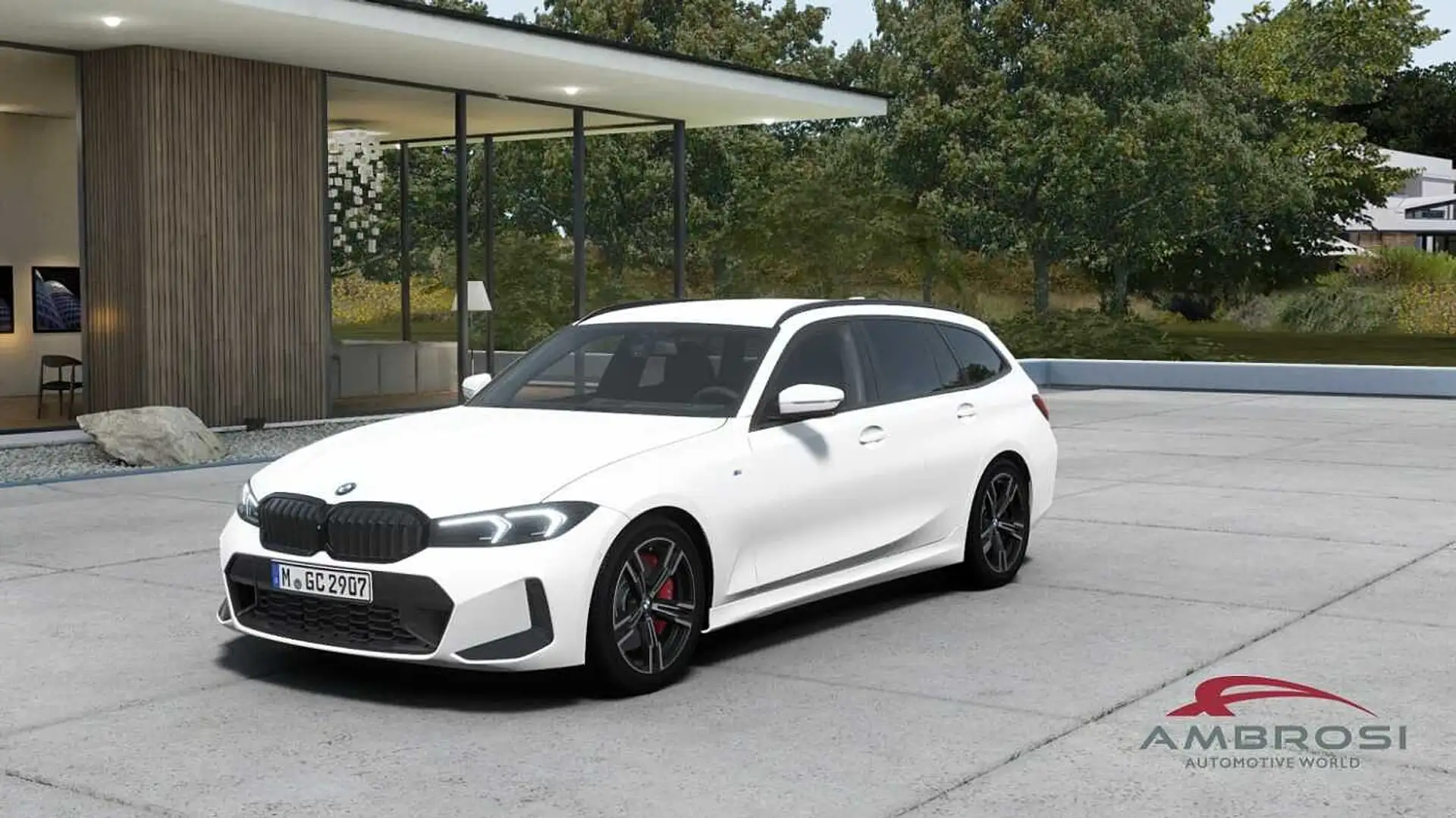 BMW 320 Touring 320d Touring Msport Pro Comfort Package Bianco - 1