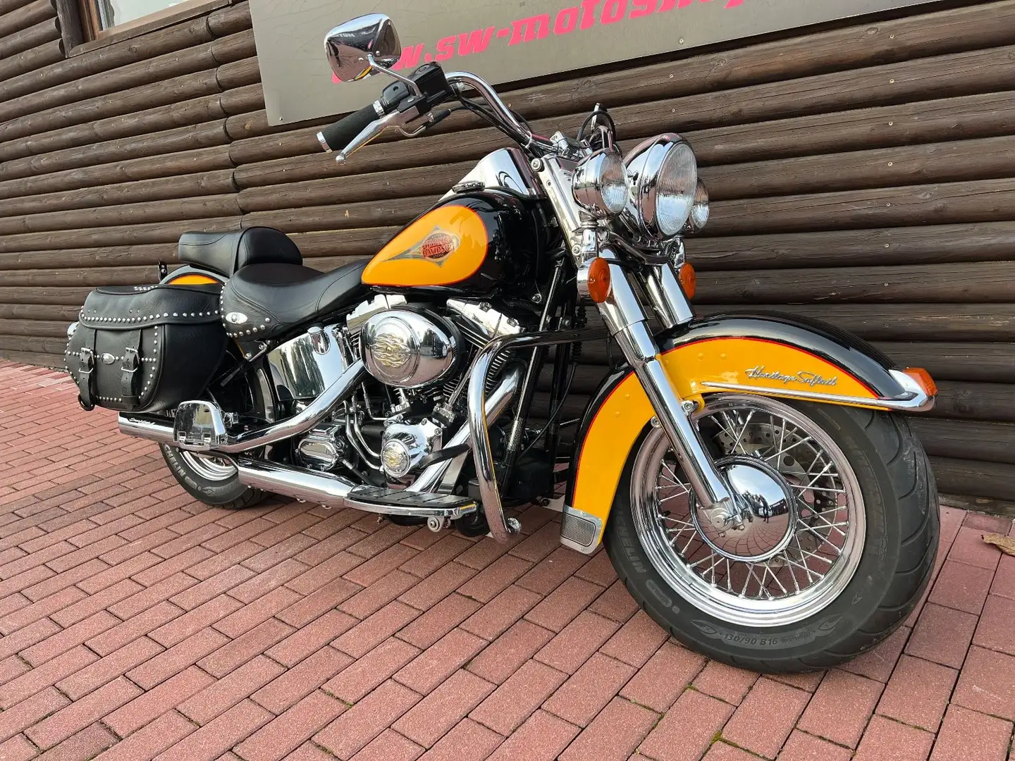 Harley-Davidson FLSTC Heritage Classic *TwoTone, Vergaser* Чёрный - 2