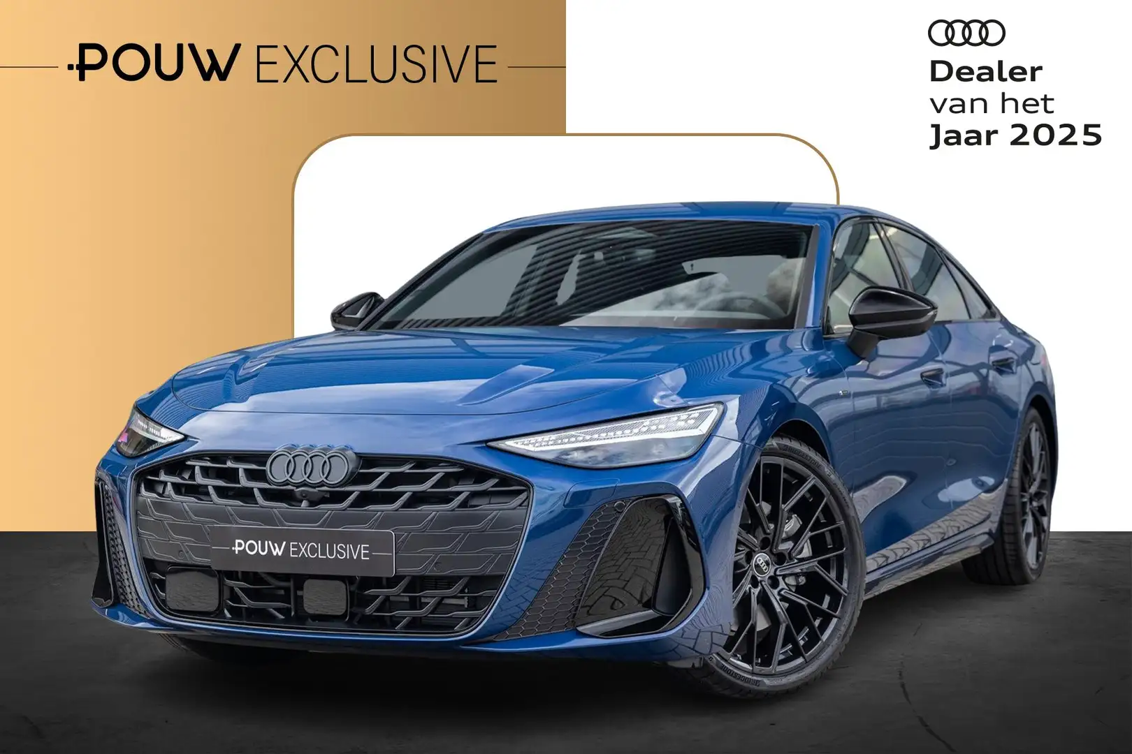 Audi A6 Limousine 2.0 e-hybrid 299pk quattro Pro Line | LM Blauw - 1
