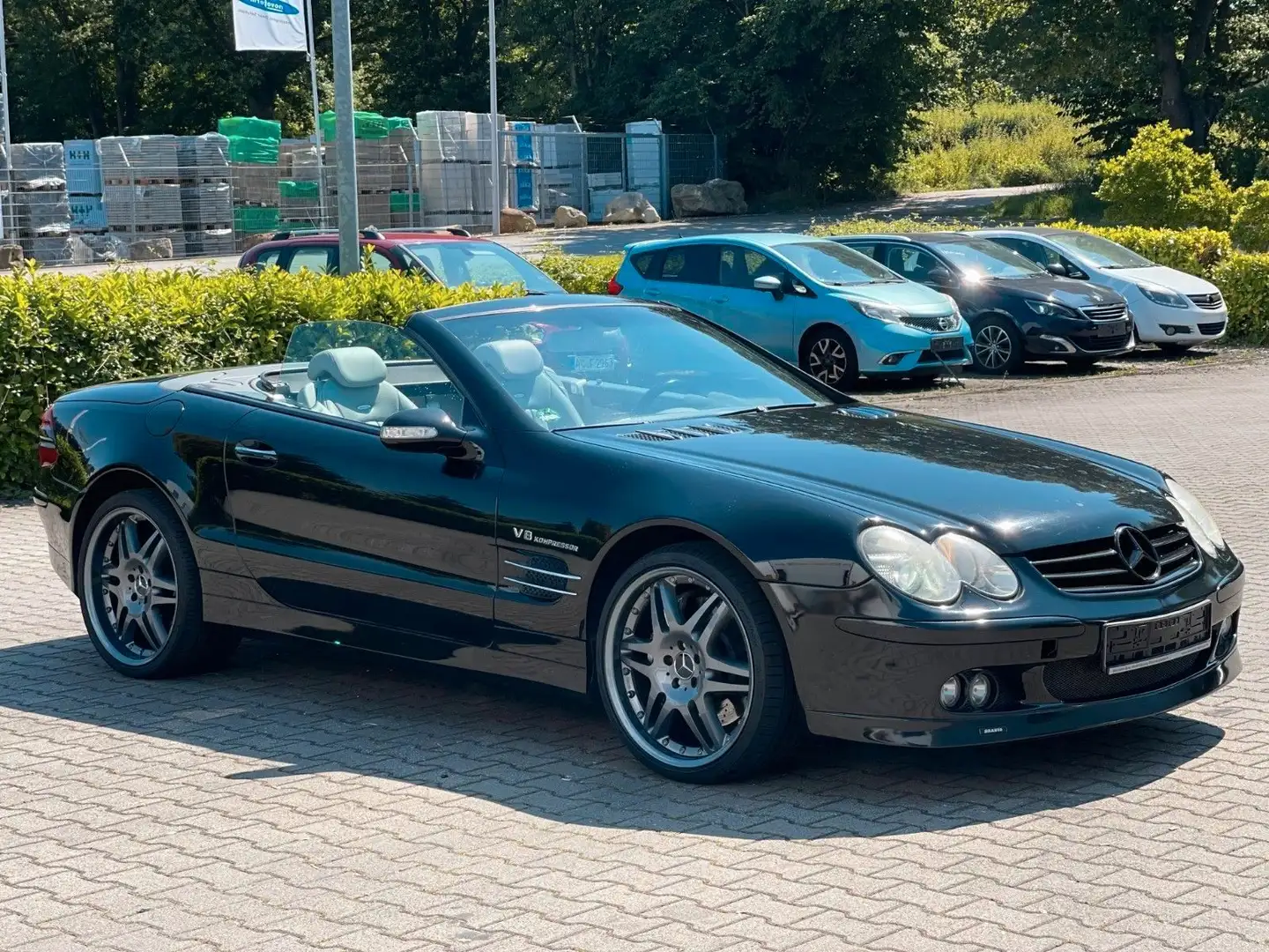 Mercedes-Benz SL 55 AMG Deutsche Ausführung* TÜV Neu* Negro - 1