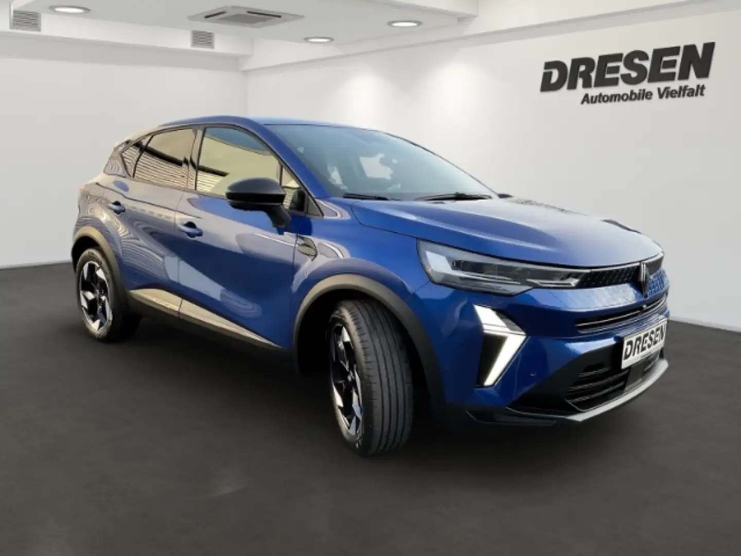 Renault Captur II 1.3 TCe 140 Mild-Hybrid Techno NAVI WINTERPAKET Blauw - 2