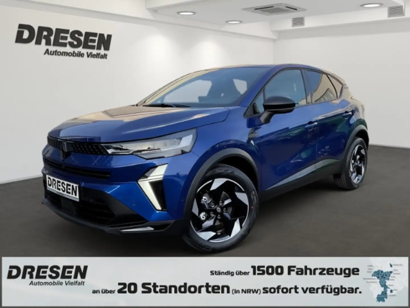 Renault Captur II 1.3 TCe 140 Mild-Hybrid Techno NAVI WINTERPAKET Blauw - 1