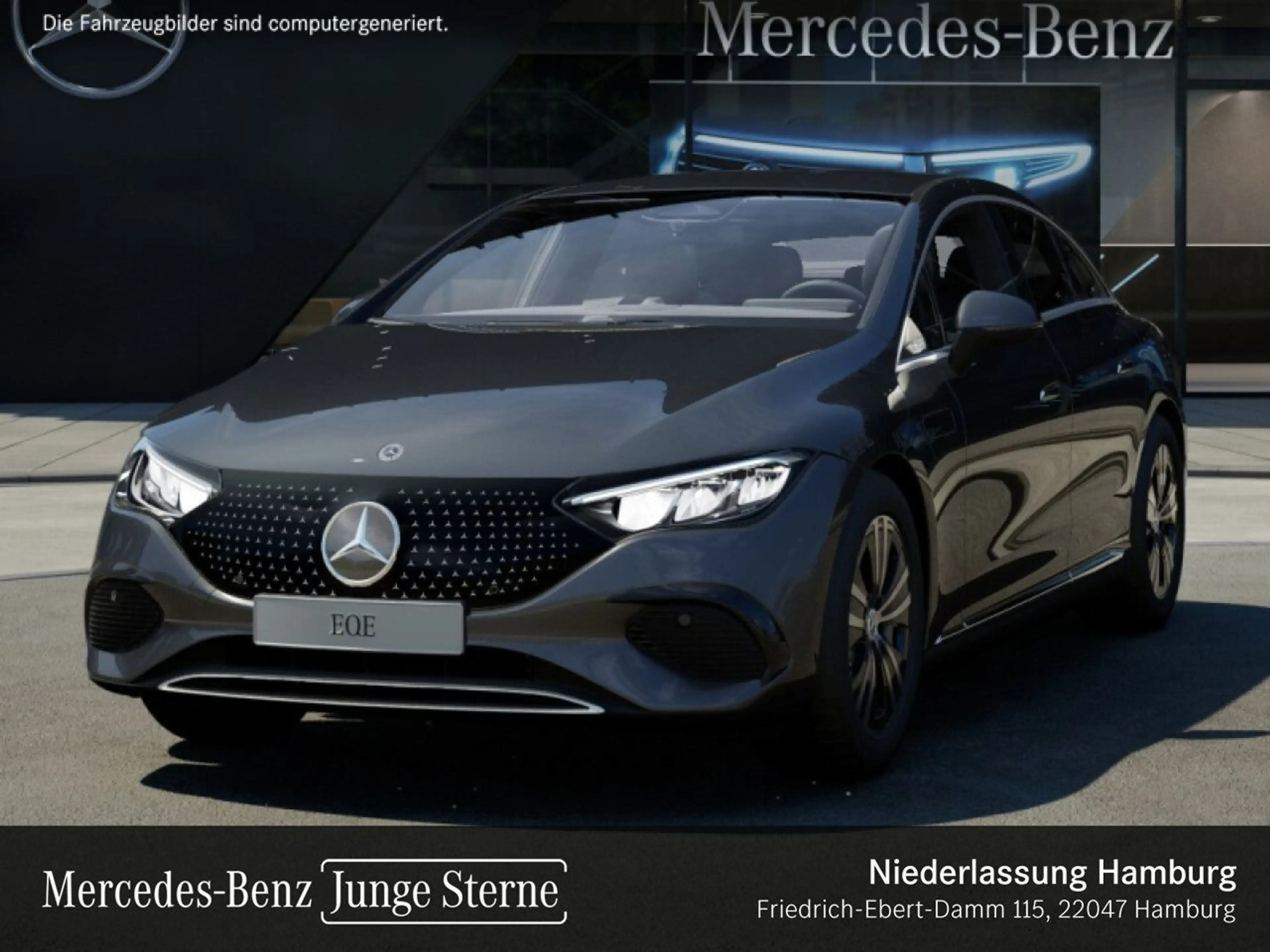 Mercedes-Benz EQE 300 Avantgarde WideScreen Navi Premium Distr. — photo 2