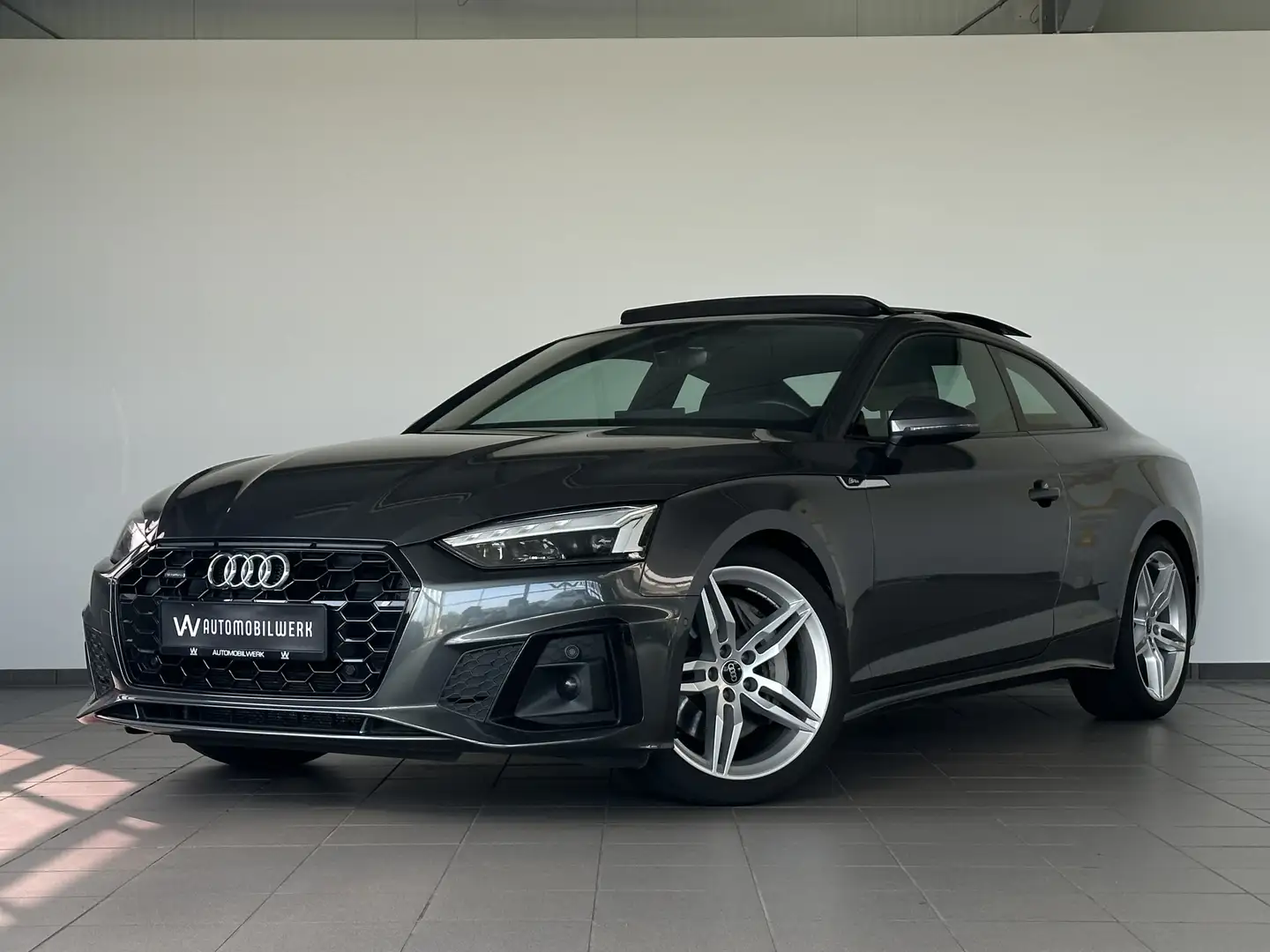 Audi A5 50 TDI |S-LINE |PANO |KAM |MEMO |MATRIX Grau - 1