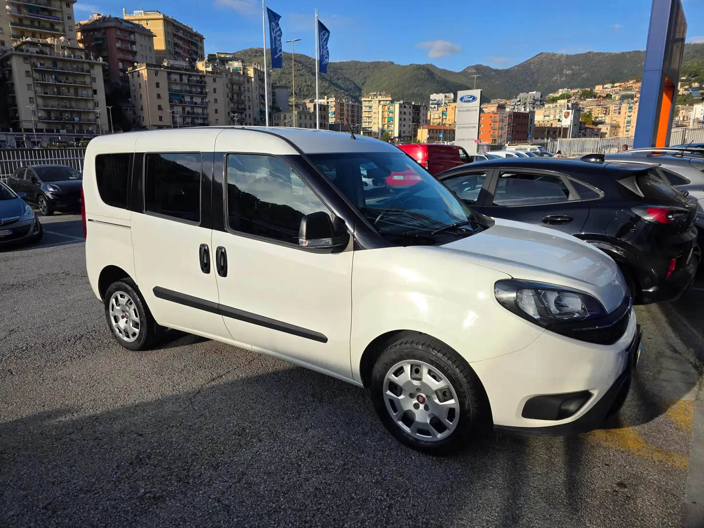 Fiat Doblo Doblo 1.6 mjt 16v  120 cv Easy 5posti N1 Bianco - 1