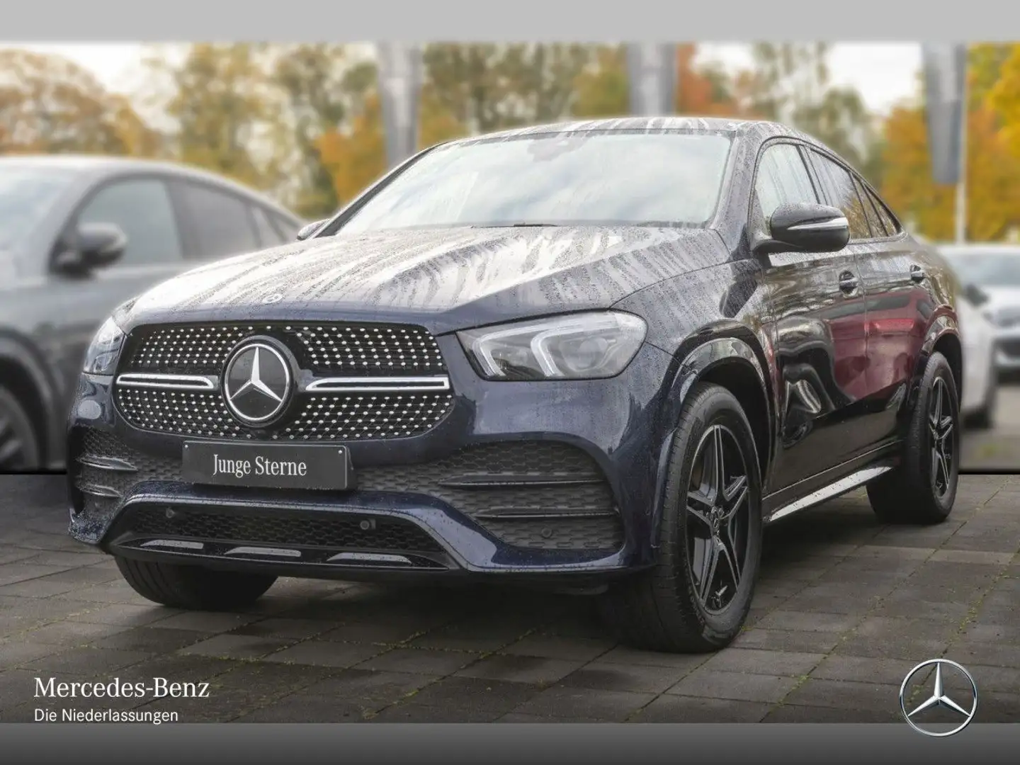 Mercedes-Benz GLE 350 de Coupé 4M AMG+NIGHT+MULTIBEAM+KAMERA+9G Blau - 2