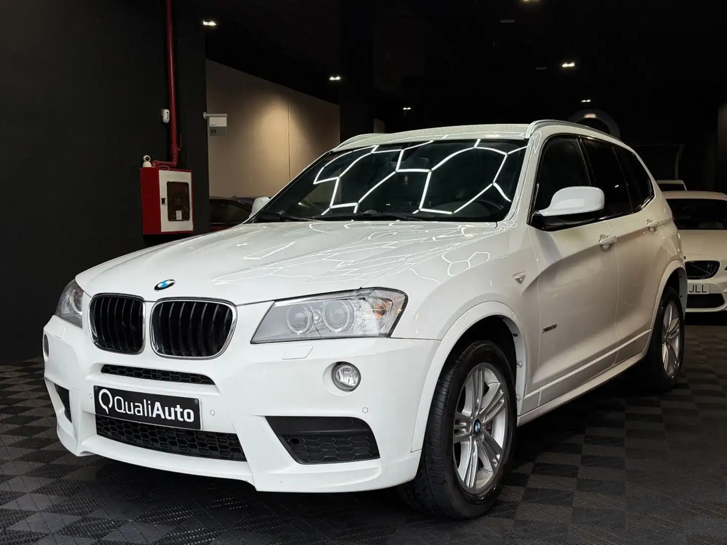 BMW X3 xDrive 20dA Blanco - 2