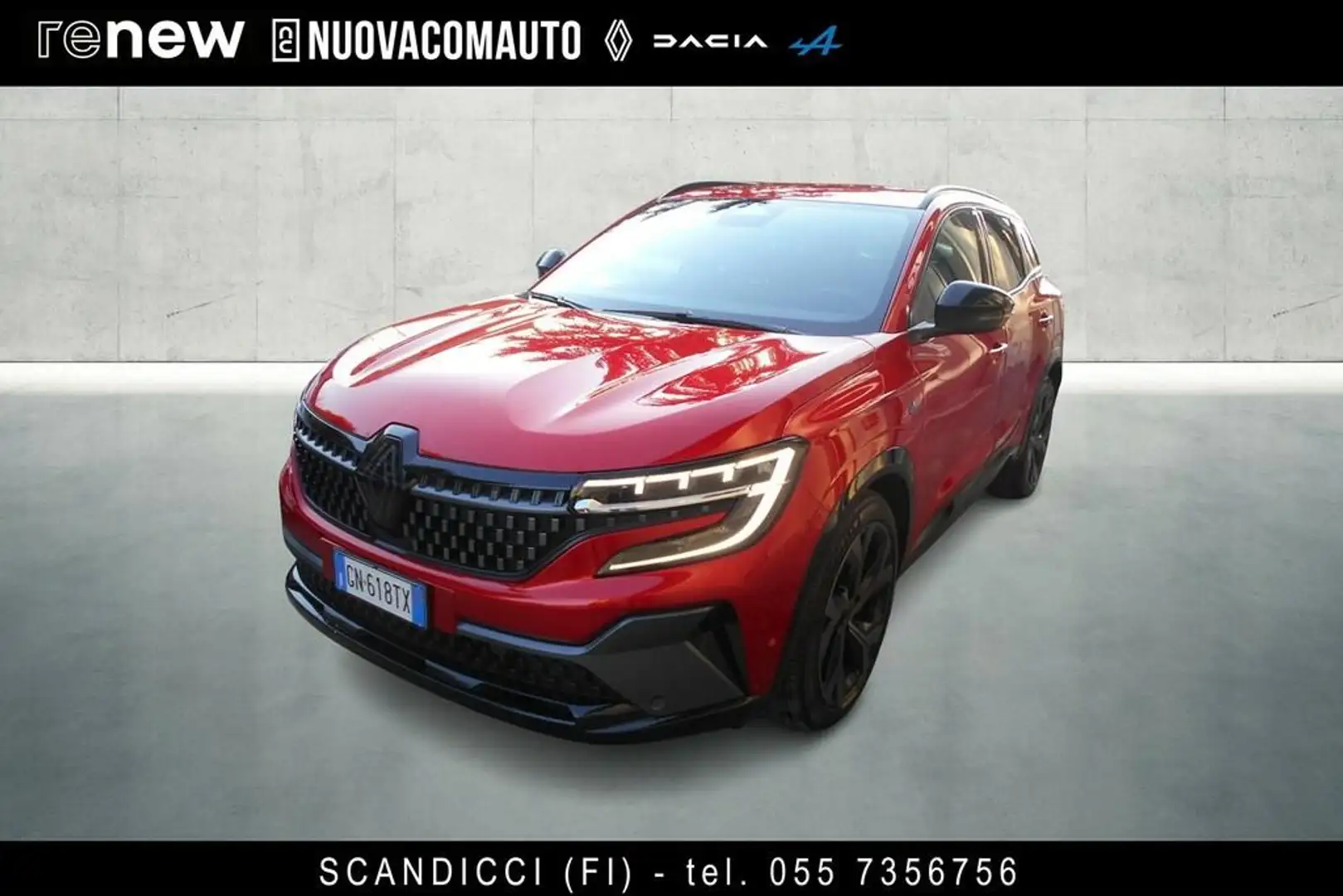 Renault Austral 1.2 E-Tech full hybrid Techno Esprit Alpine 200cv Rosso - 1