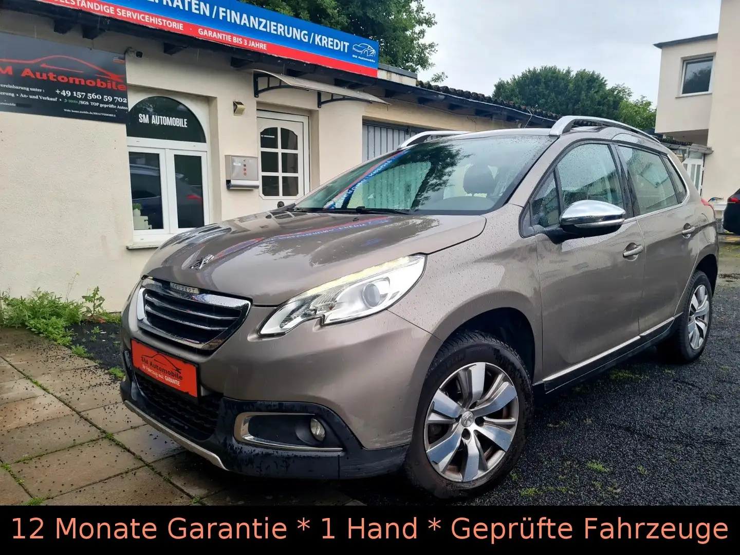 Peugeot 2008 Allure/LED/Leder/City-Paket/130 PS Gris - 1