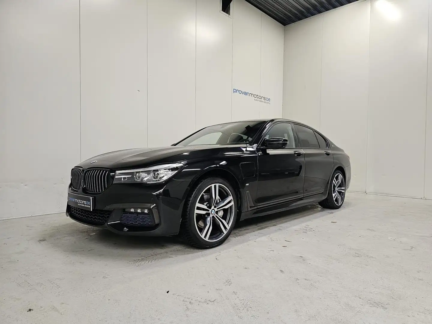 BMW 740 e iPerformance M-Pack - GPS - Topstaat! Fekete - 1