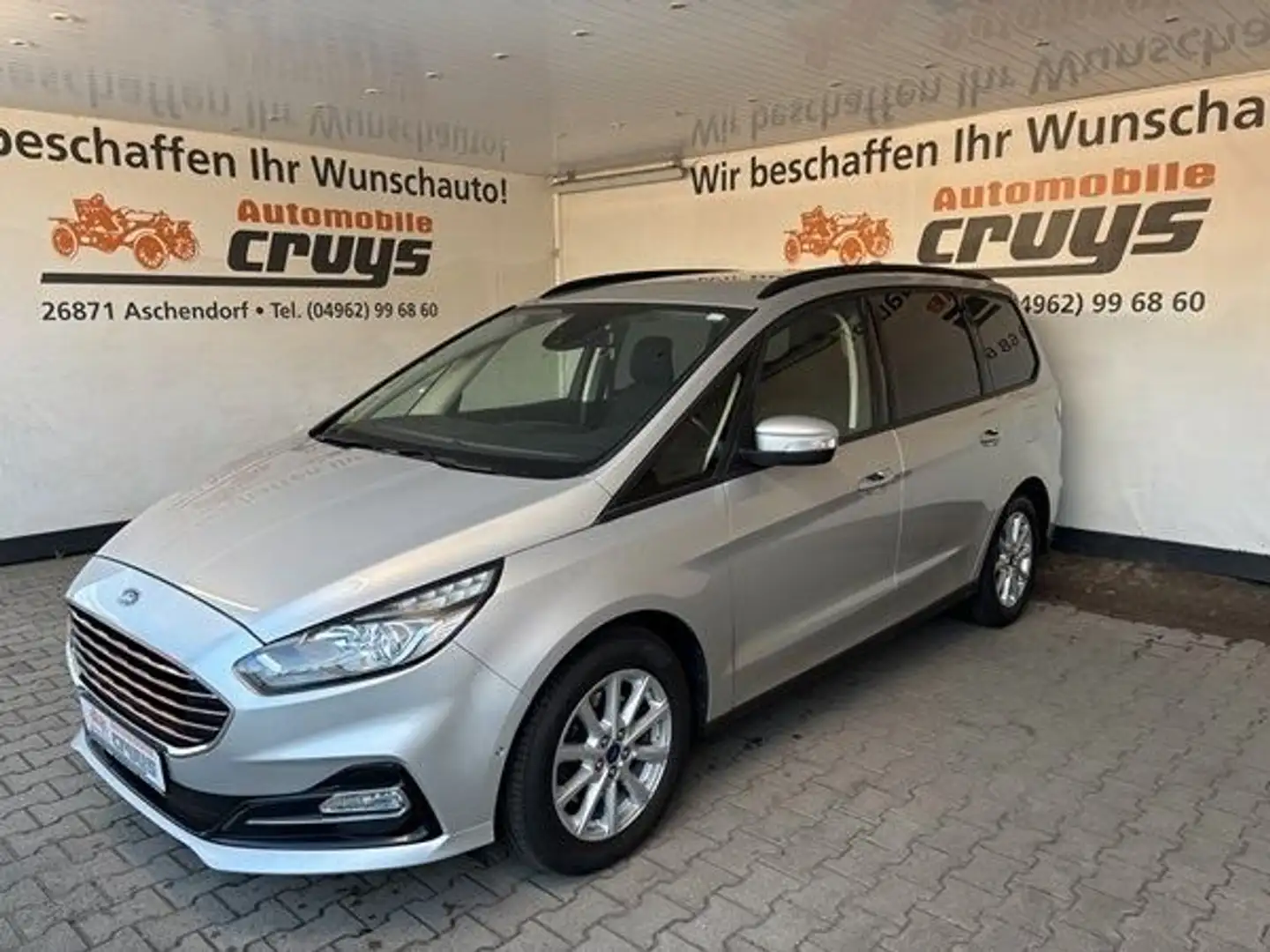 Ford Galaxy 2.0 EcoBlue S&S Aut. -NAVI/SHZ/CAM- Silber - 1