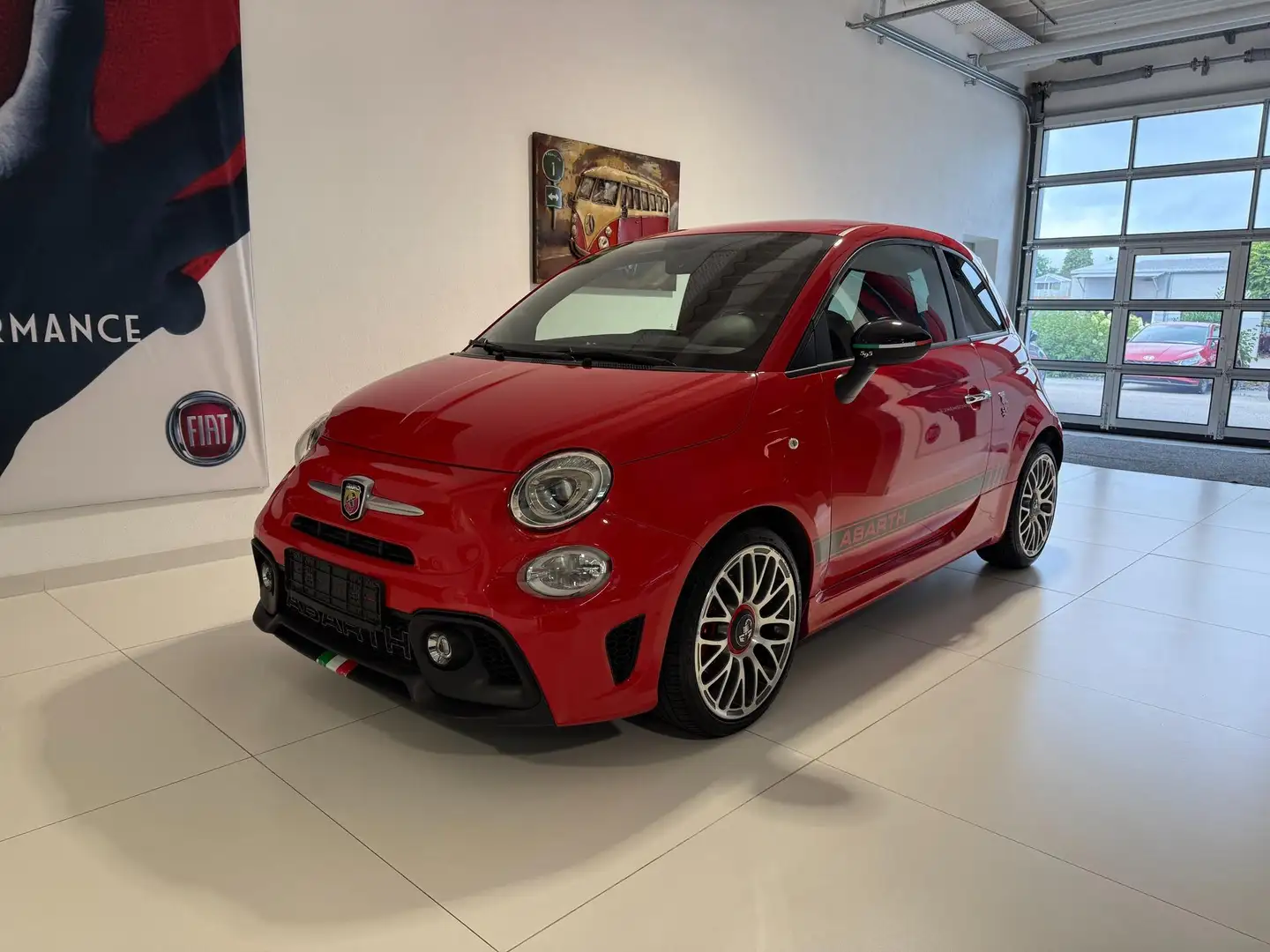 Abarth 500 1.4 T-Jet 16V 595 107 kW (145 PS). Radio, Klima... Roşu - 1