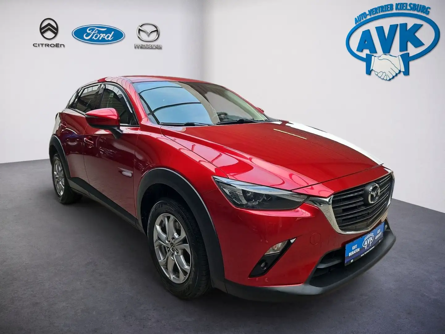 Mazda CX-3 Exclusive-Line Rot - 1