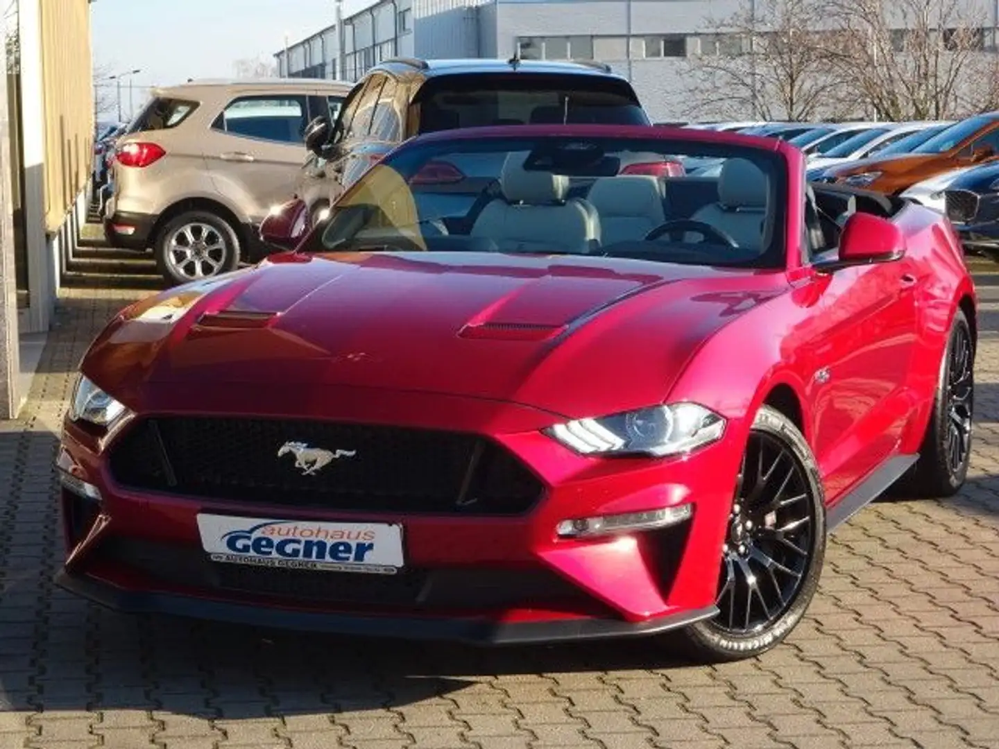 Ford Mustang GT Convertible 5.0 V8 Autm. Sitzklima Rot - 2