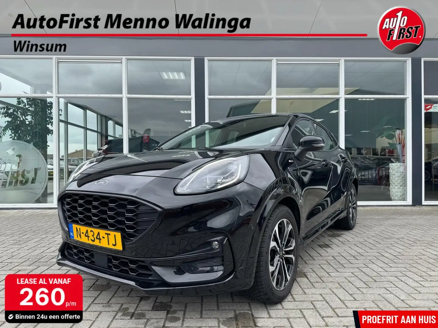 Ford Puma 1.0 EcoBoost Hybrid ST-Line|Camera|Navi|Automaat|C Noir - 1
